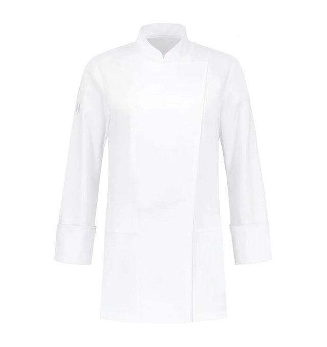 Le Nouveau Lynn Chef Jacket White-frontview