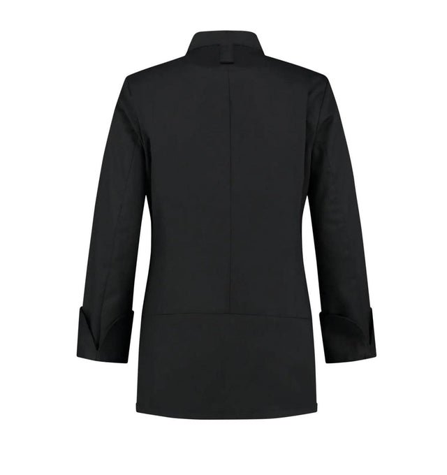 Le Nouveau Lynn Chef Jacket Black-backview