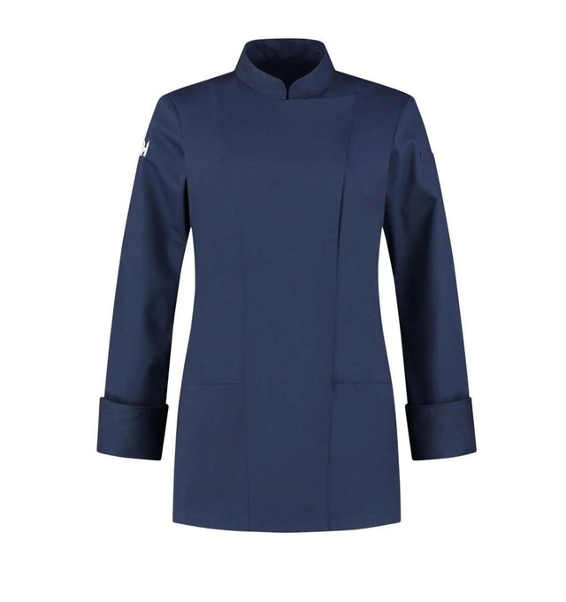Le Nouveau Lynn Chef Jacket Navy-frontview