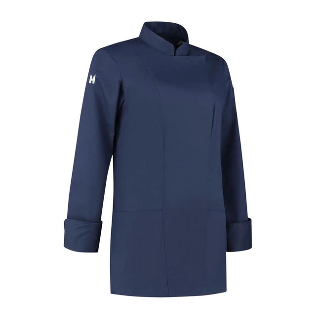 Le Nouveau Lynn Chef Jacket Navy-frontview