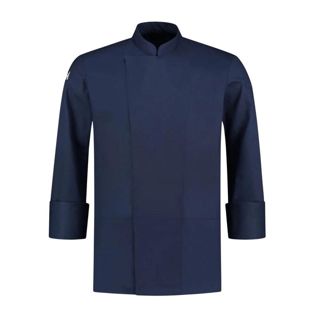 Le Nouvean Chef Dave Chef Jackets -Blue-Frontview