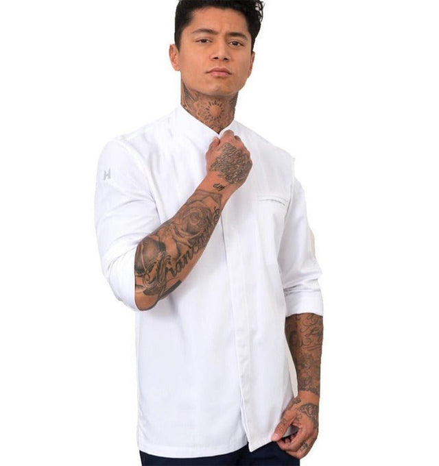 Le Nouveau Alain Chef Jacket White - main