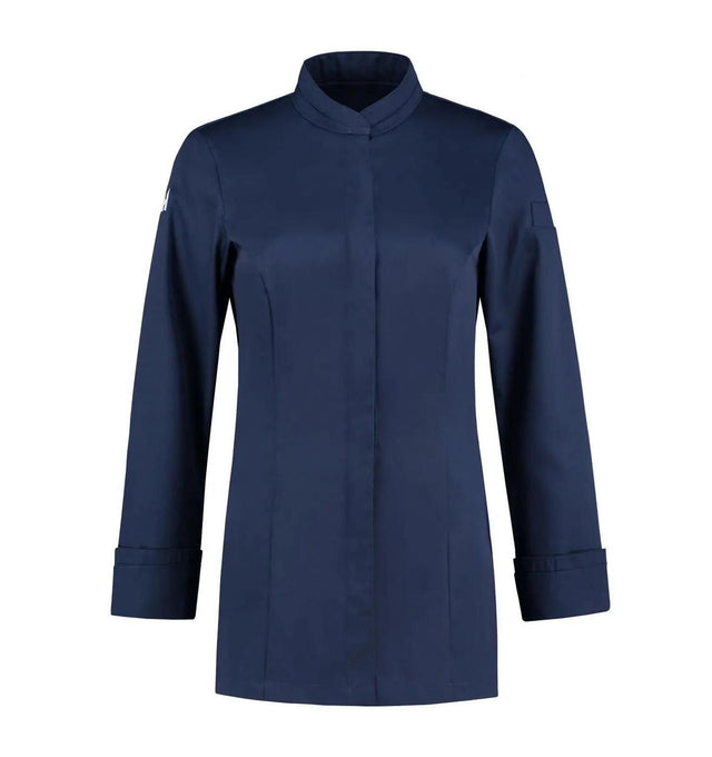 Le Nouveau Elise Chef Jacket Patriot Blue-Frontview
