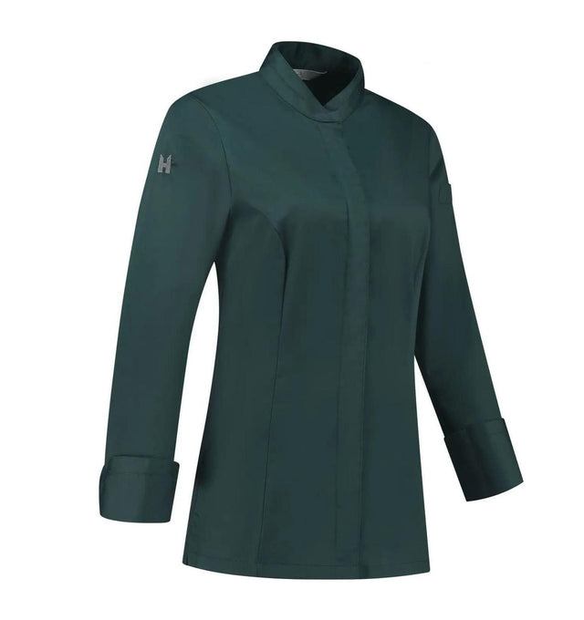 Le Nouveau Elise Chef Jacket pearl grey-sideview