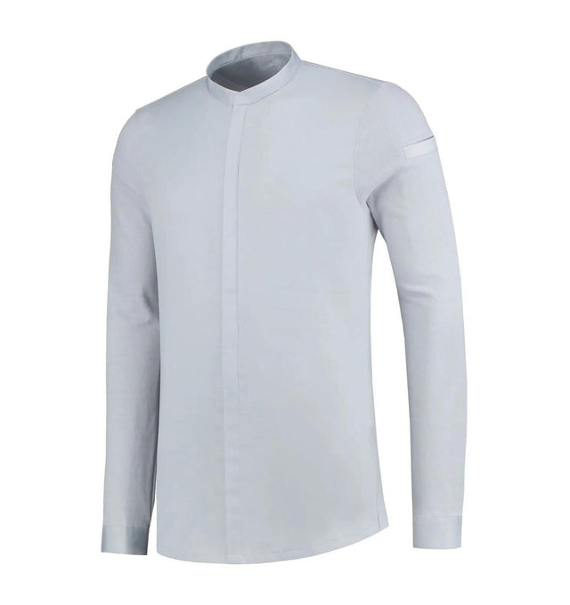 Le Nouveau Chef Julien Chef Jacket-Grey-Frontview