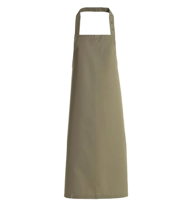 Kentaur 30330 Raw Bib Apron Hunter Green -Frontview