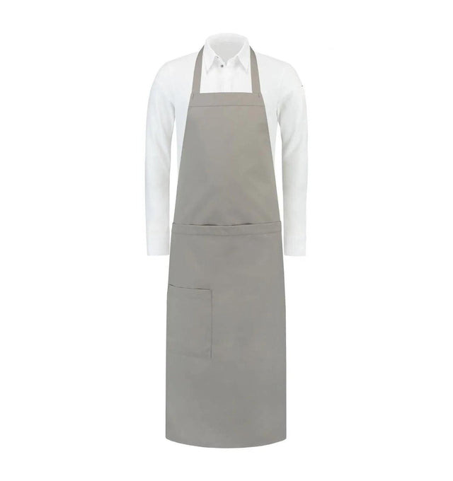 Le Nouvean Chef Phoenix Bib Aprons Slate Grey-Frontview