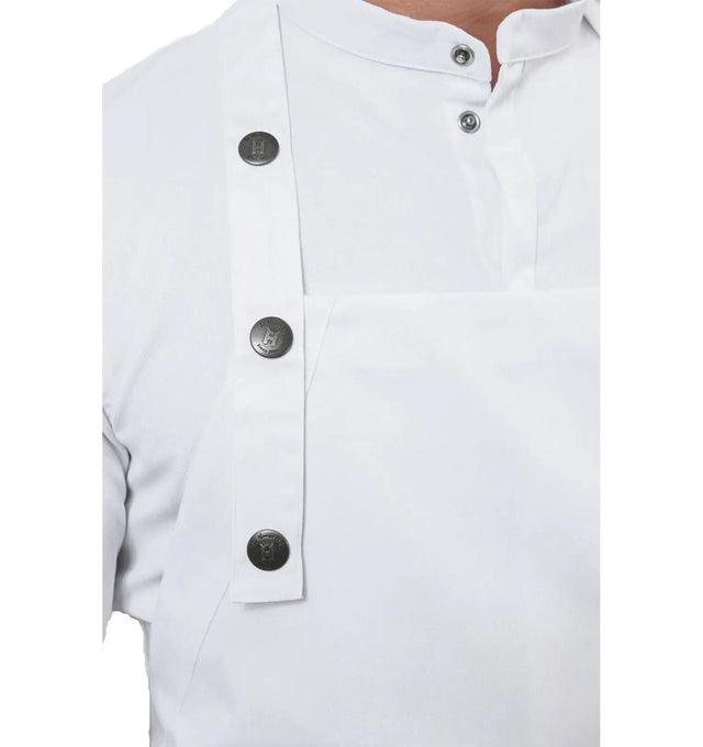 Le Nouveau Chef Jackson Chef Aprons-White
