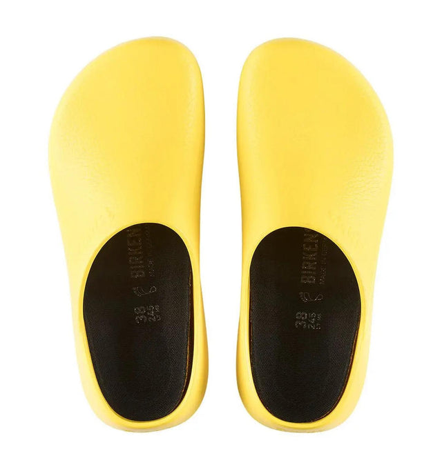 Birkenstock Super Birki Yellow Chef Clog - Top & Bottom