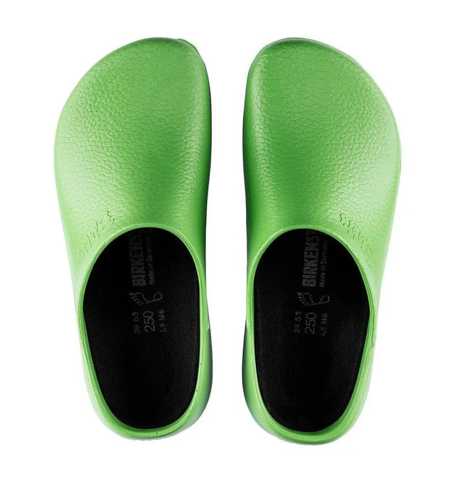 Birkenstock Super Birki Apple Green Chef Clog - Top & Bottom