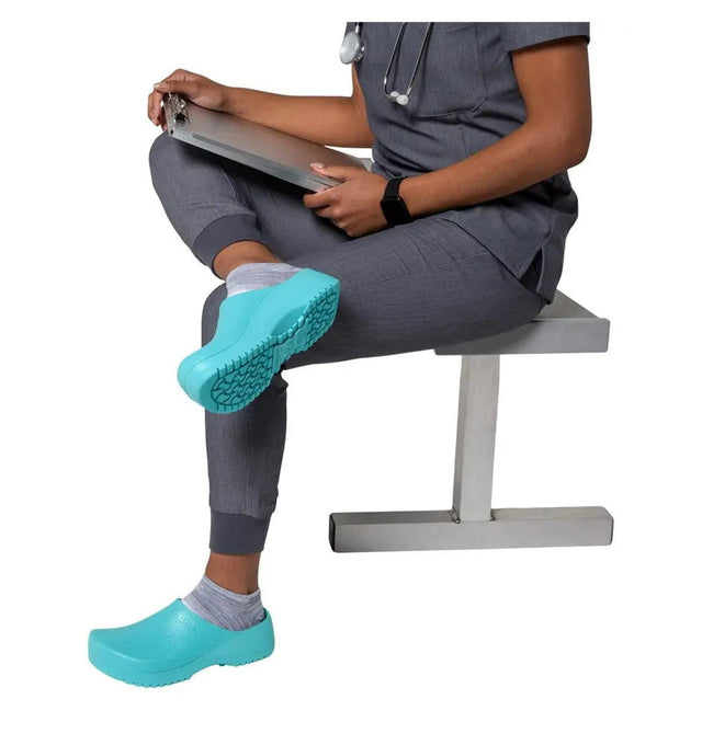 Birkenstock Super Birki Ciel Blue Chef Clog - Life Style