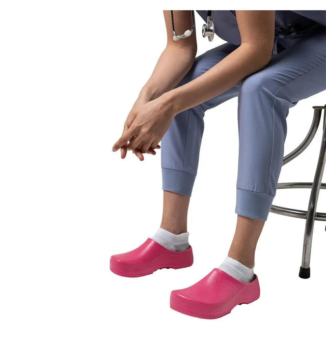 Birkenstock Super Birki Red Chef Clog - Life Style