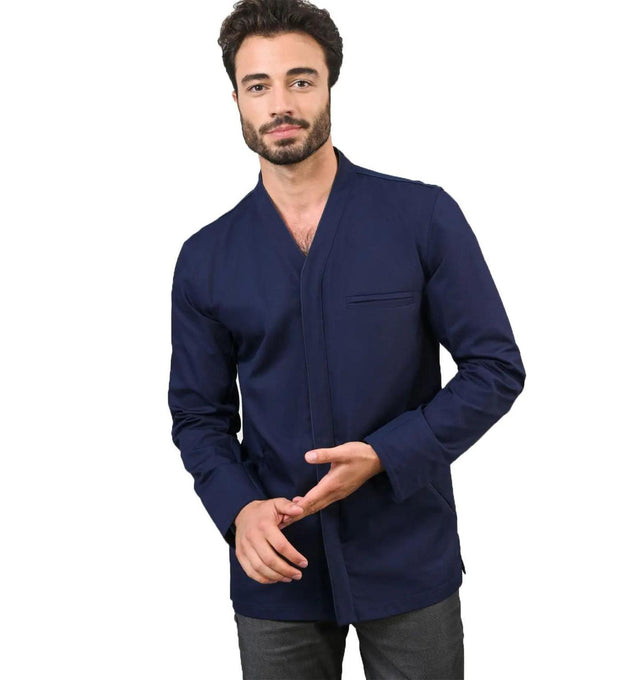 Le Nouveau Chef Andreas Chef Jackets-Patriot Blue