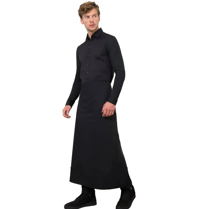 Le Nouveau Chef Austin Chef Aprons-Black