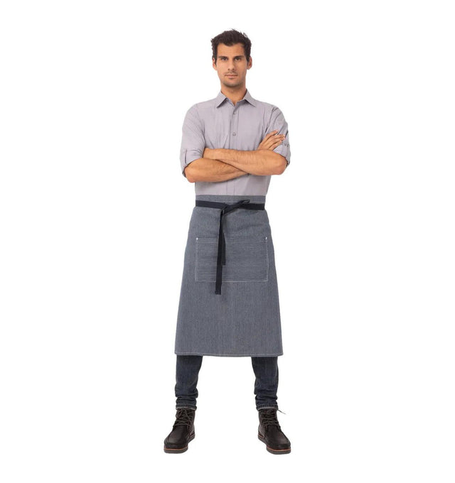 Chef Works Portland Denim Bistro Apron Chef Works