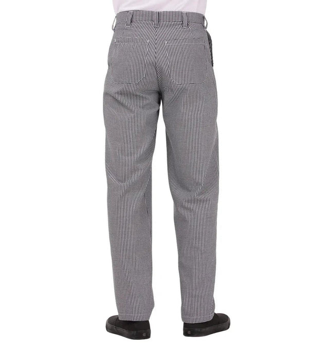Chef Works Basic Chef Pants: Small Check Chef Works