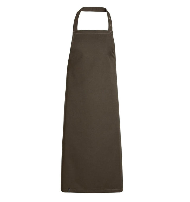 Kentaur 30330 Raw Bib Apron Cypres Olive -Frontview