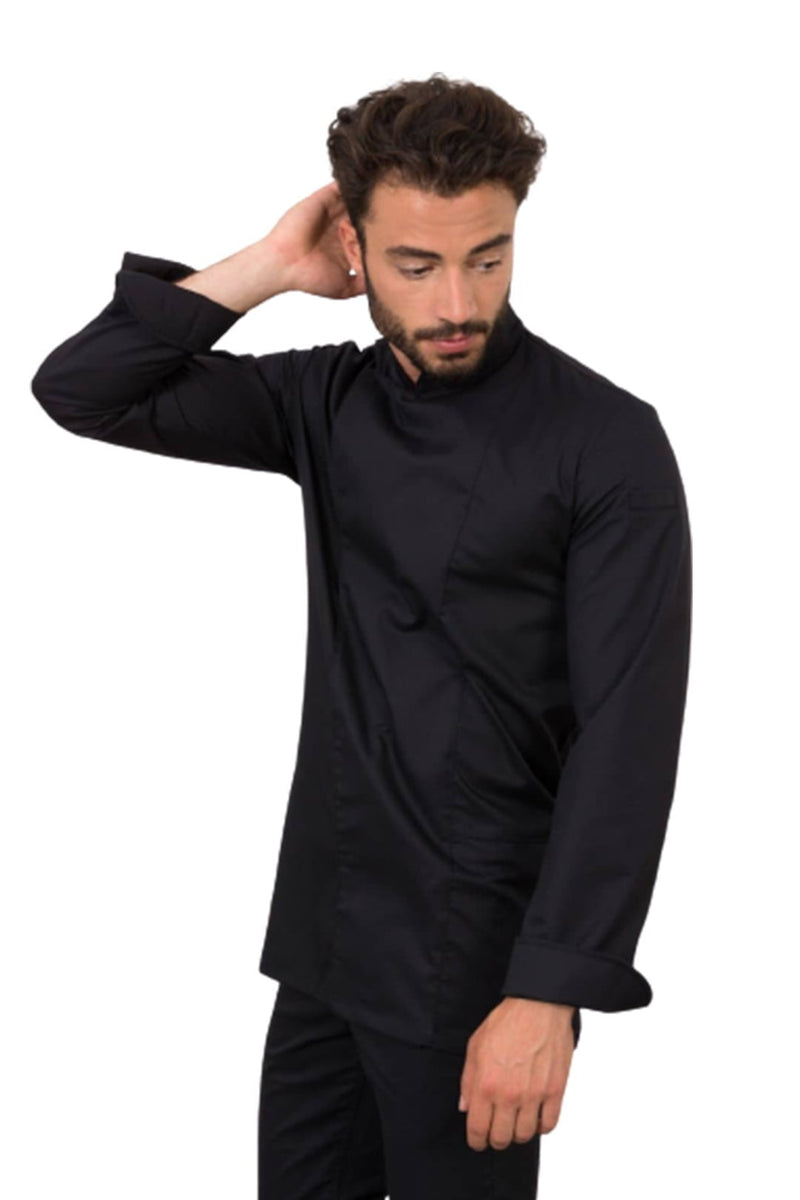 Le Nouvean Chef Dave Chef Jackets -Black-sideview