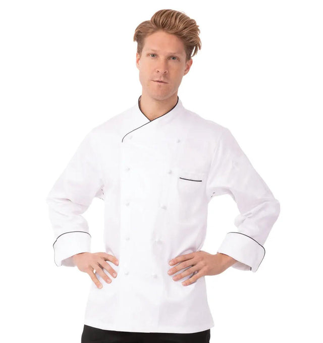 Egyptian Cotton Chef Coat Monte Carlo | Chef Works Chef Works