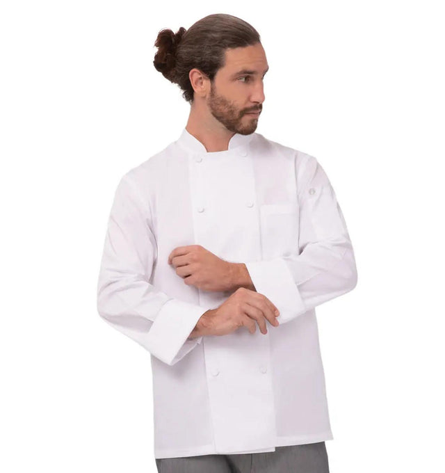 Chef Works Calgary Cool Vent Basic Chef Coat Chef Works