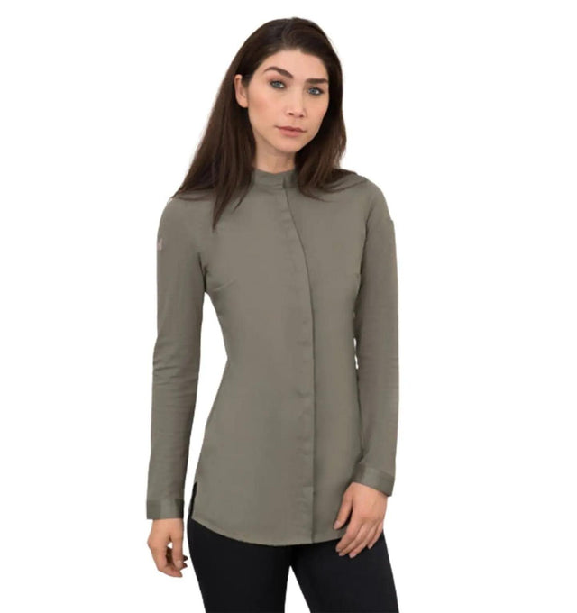 Le Nouvean Chef Jolie Chef Jackets Olivette -frontview