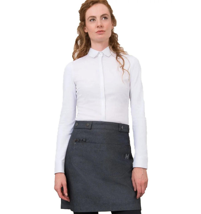 Le Nouveau Chef Miami Chef Aprons-Heavy Black Denim