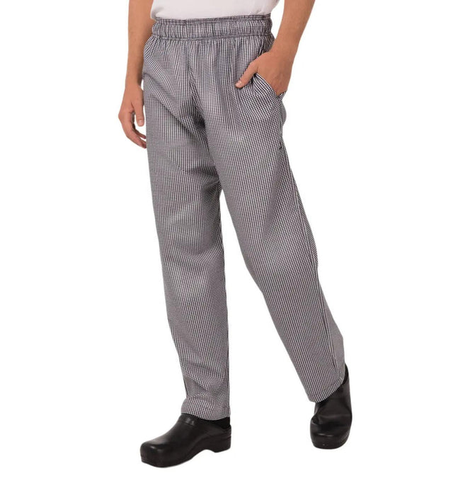 Small Check Basic Baggy Chef Works Chef Pants Chef Works
