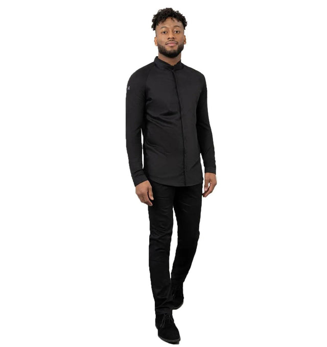 Le Nouveau Chef Romain Chef Jackets-Black