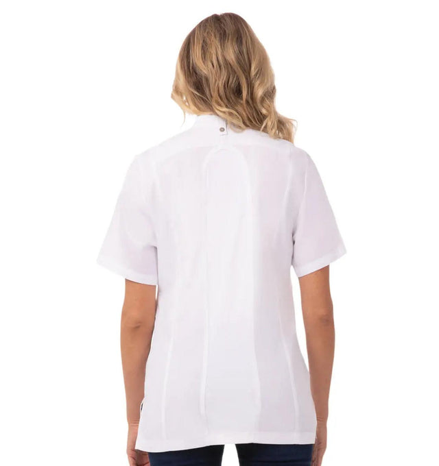 Chef Works Roxby Women's Short Sleeve Chef Coat - Fiumara Apparel