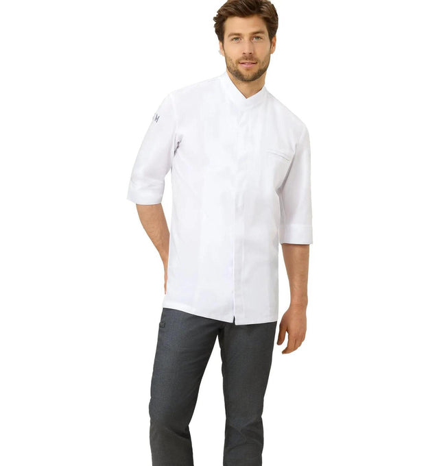 Le Nouveau Fabian Chef Jacket White - full