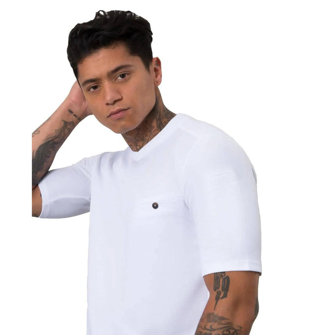 Le Nouveau Ferre Chef T-Shirt White - sideview
