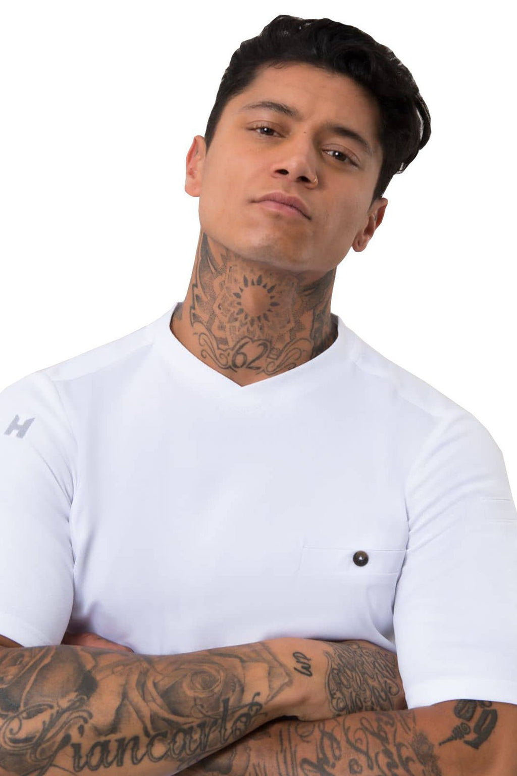 Le Nouveau Ferre Chef T-Shirt White -main