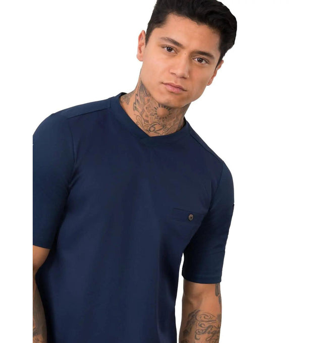 Le Nouveau Ferre Chef T-Shirt Patriot Blue - main