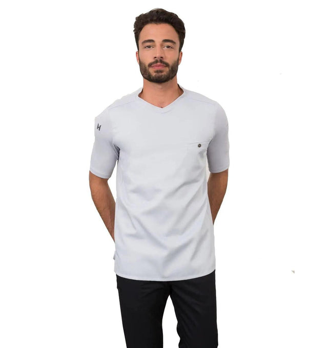 Le Nouveau Ferre Chef T-Shirt Pearl Grey - full