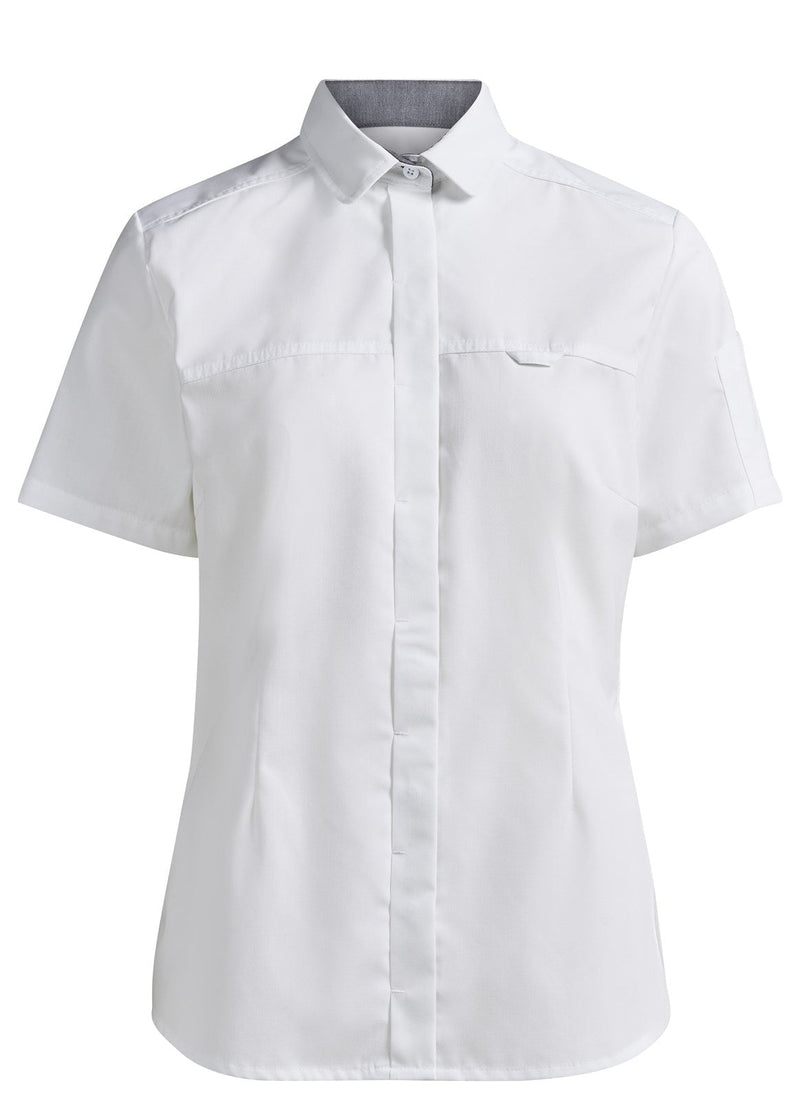 Ladies Shirt S/S White- main