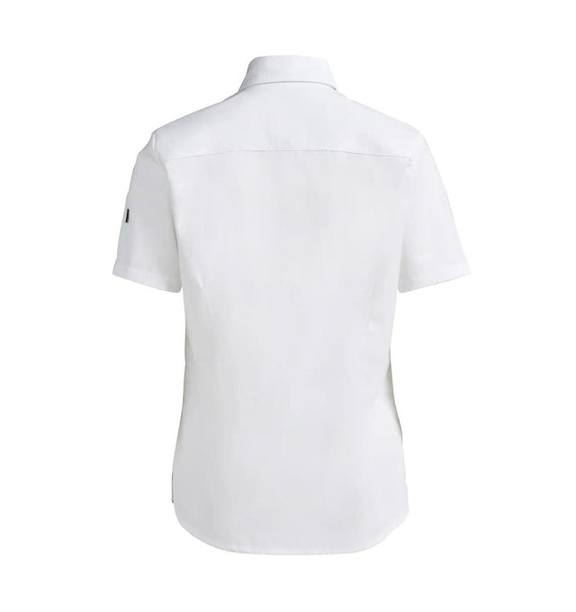 Ladies Shirt S/S White - Back