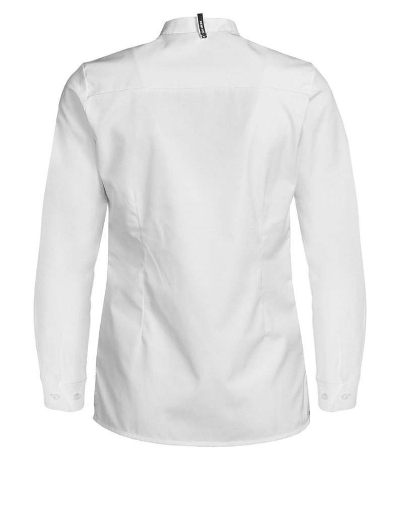 Ladies Chef/Service Shirt L/S White - Back