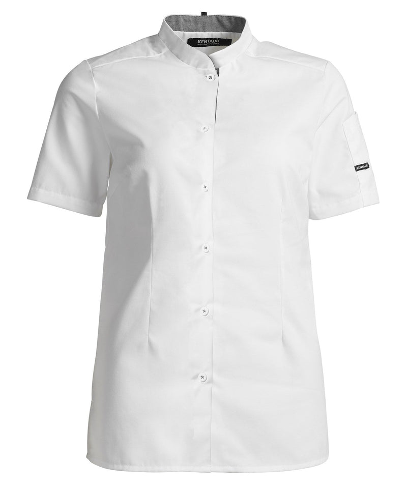 Ladies Chef/Service Shirt S/S White - Main