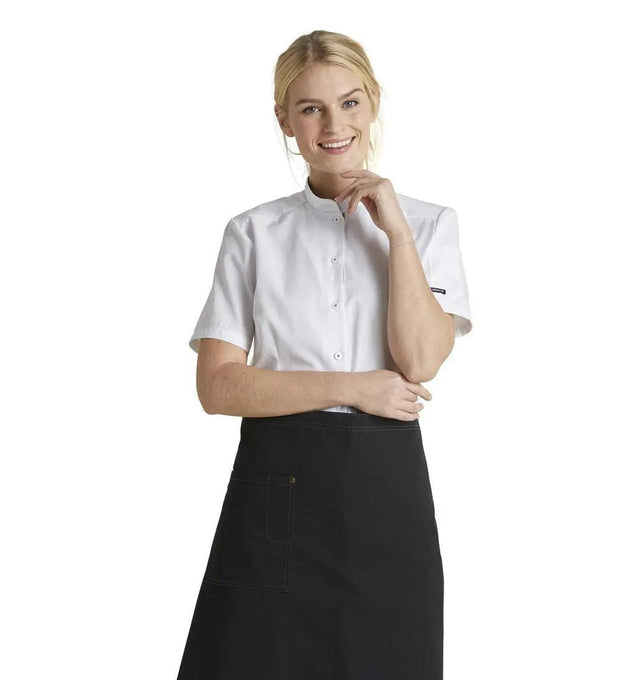 Kentaur 15209 Ladies Short Sleeve Chef/Service Shirt Kentaur