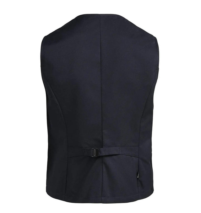 Ladies Vest Dark Navy - Back