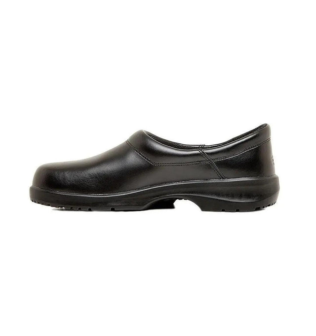 Fusion Chef Clog by Sika Footwear Black Side Left