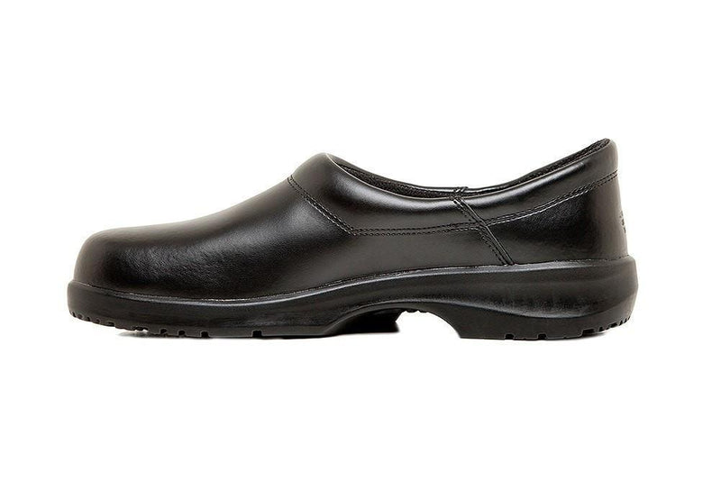 Fusion Chef Clog by Sika Footwear Black Side Left