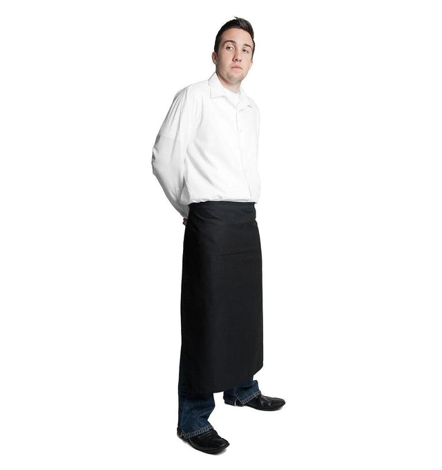 Bistro w/1 Pocket & Pencil Divide 32"L x 28" Blac Side