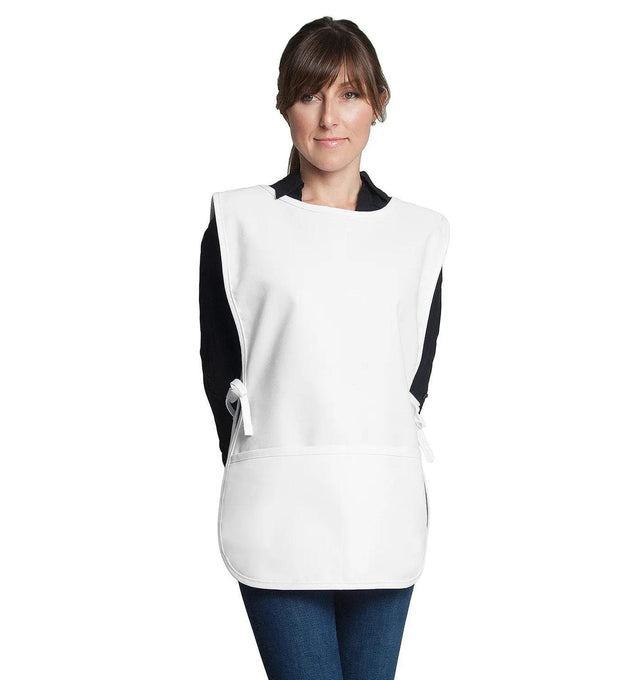 Fiumara Apparel Cobbler Apron w/ 2 Pockets White