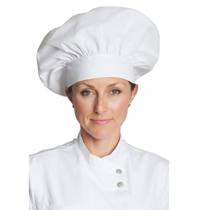 Poplin Chef Hats White Front