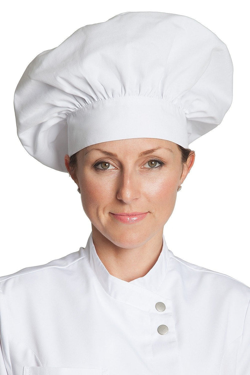 Poplin Chef Hats White Front