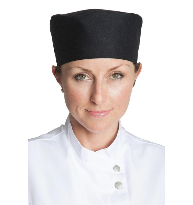 Professional Skull Cap Black Front