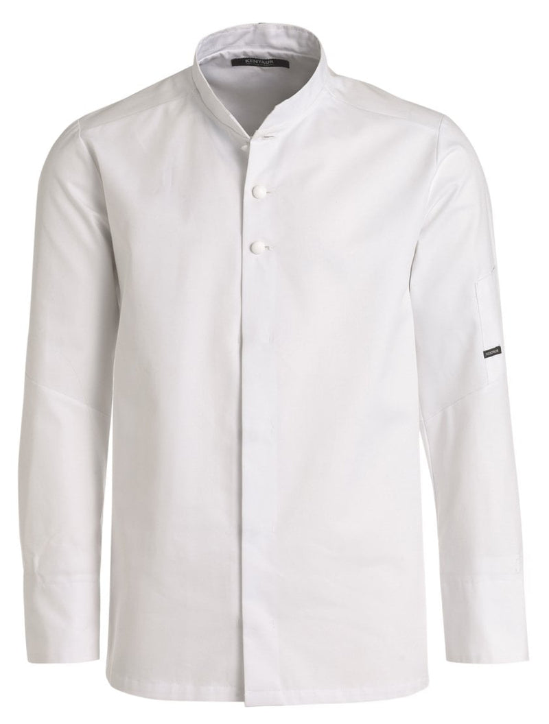 Kentaur 23511 Unisex Chef/Waiters Jacket Front View White
