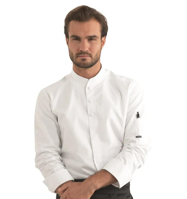 Kentaur 23511 Unisex Chef/Waiters Jacket Front View White