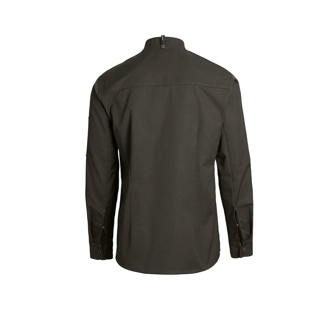 Kentaur 23515 Long Sleeve Chef/Service Jacket - OLIVE- Back